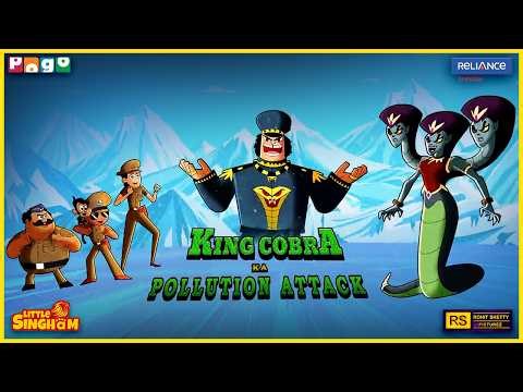 CAN HE SAVE EARTH?! 🌍 King Cobra's Deadly Pollution Attack! | Big Animation