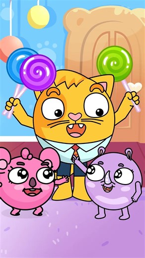 Sharing Lollipops | Kids Songs & Nursery Rhymes | Twist & Tickle Shorts