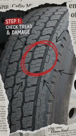 CDL Tire Inspection: Check THIS Before You Drive 🚛