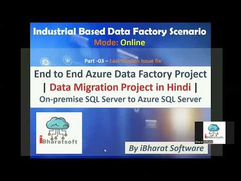 End to End Azure Data Factory Project |Data Migration from On-premise SQL to Azure SQL - Part- Fix