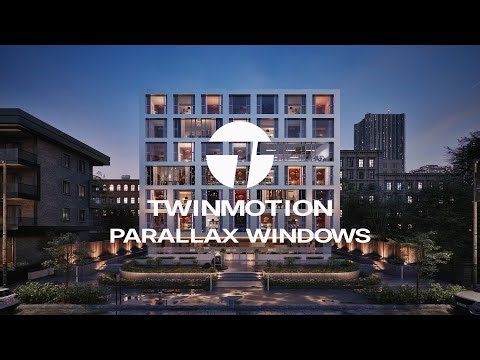 Use Twinmotion Parallax Windows for Modeling Interiors