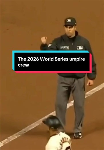2026 World Series umpire crew