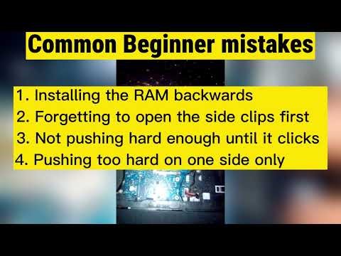 How to Install and Remove RAM in a PC (Beginner Friendly)