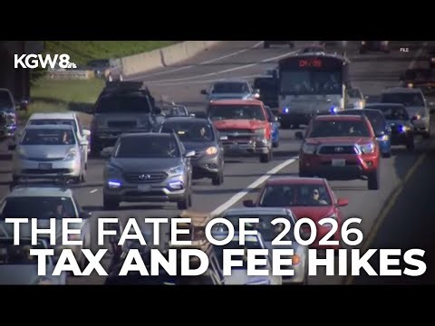With Oregon gas tax hike blocked, here's what fees are still going up in 2026