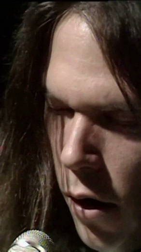 Neil Young with "Heart of Gold"