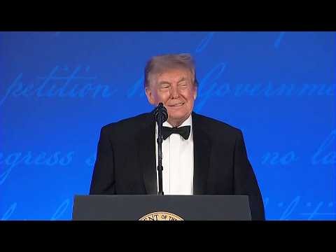 Trump slams Kaitlan Collins, Don Lemon, Anderson Cooper at White House press dinner
