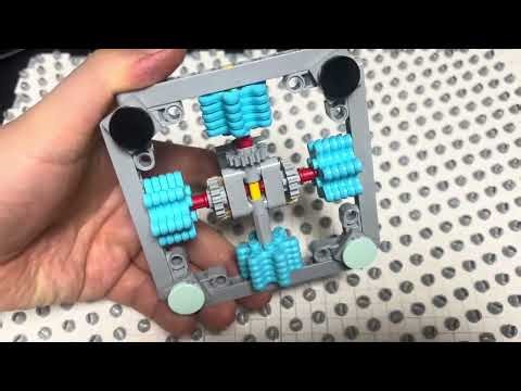 Diagonal lattice vehicle prototype #1