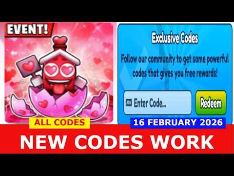 *NEW CODES* [💗EVENT💗] Click Simulator ✨ROBLOX | ALL CODES | FEBRUARY 16, 2026