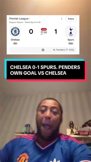 Penders Own Goal: Chelsea 0-1 Spurs — Tottenham vs Chelsea Highlights