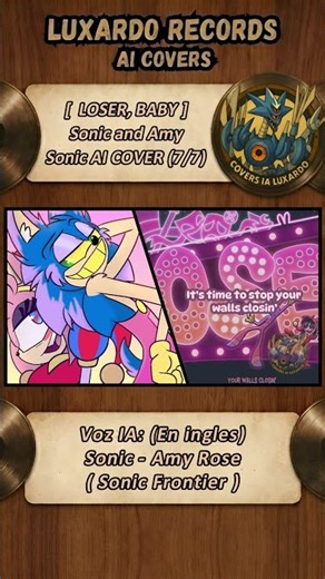Sonic and Amy singing "Loser Baby", Parte 7 (The Amazing Digital Circus Song) [Sonic AI COVER]