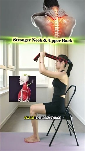 Try this gentle fesistance-bandexercise to strengthen the musclesaround
