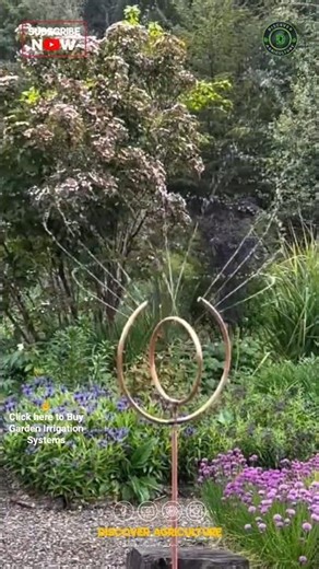 Amazing SPIRAL Sprinkler Garden Irrigation System