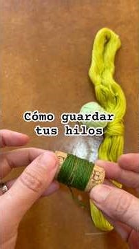 How do you store your threads? I'll show you some ways to store threads #crafts #embroidery #diy