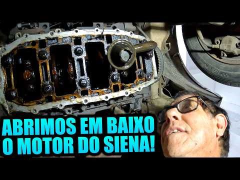 ABRIMOS EM BAIXO O MOTOR DO SIENA DE R$ 3.000,00 DO LEILÃO!
