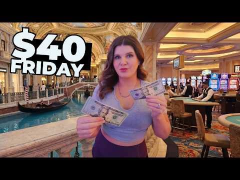 We Tried the $40 Method on NEW Las Vegas Slot Machines!