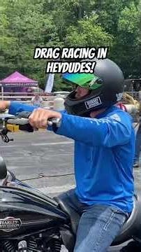 Drag Racing a Motorcycle in HeyDudes! 😮