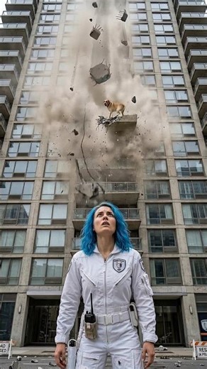 This Labrador Was Trapped on a Broken Balcony… Then She Saved Him 🏢🐶❤️