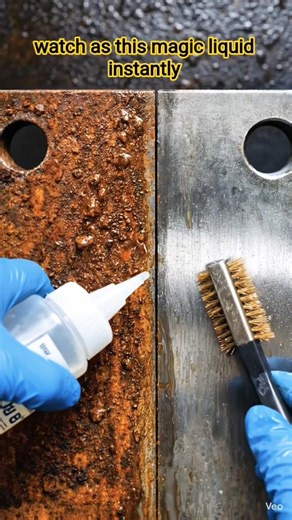 rust removal, amazing rust removal, magic liquid rust removal, satisfying cleaning, cleaning