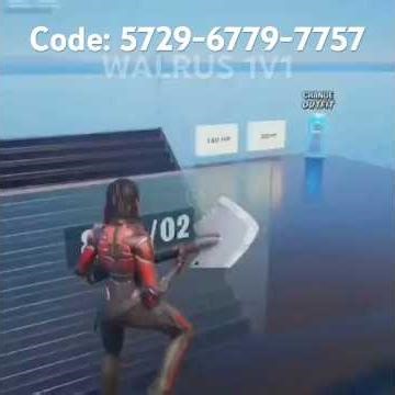Walrus 1v1 map If we get 20 active we will give away 1000 v-bucks. Walrus 1v1 code: 5729-6779-7757