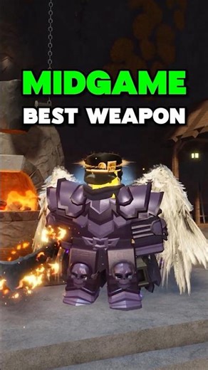 Best Midgame Weapon Recipe in The Forge...