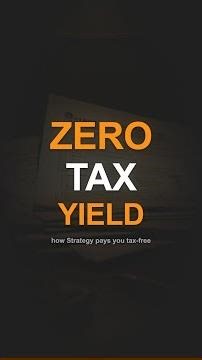 Zero Tax Bitcoin Yield. How Strategy's Dividends Pay You 0 Percent To The IRS