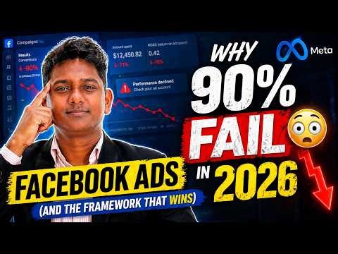Why 90% of Facebook Ads Fail in 2026 (And the Framework That Wins)