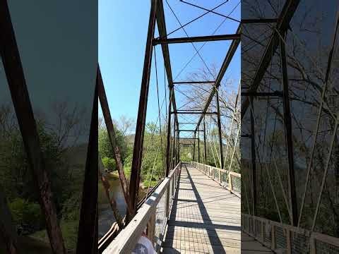 Lost in Vergina - Rocky Gap, Foot Bridge over Wolf Creek