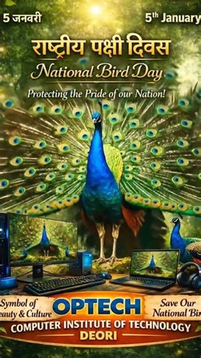 Celebrating National Bird Day 2026 | Optech Computer Institute of Technology 🐦