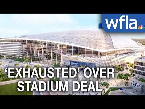 Rays CEO ‘exhausted’ over negotiations for Tampa-area stadium deal