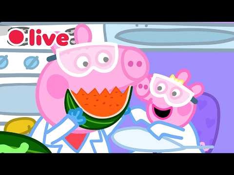 🔴 LIVE: Cutest Baby Evie Moments 🍼 | Peppa Pig’s Best Big Sister Moments ✨ | 4K