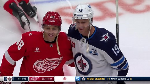 The moment Jonathan Toews & Patrick Kane reunited 🥹 | Winnipeg Jets