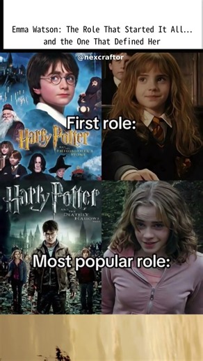 Emma Watson: The Role That Started It All… and the One That Defined Her ✨