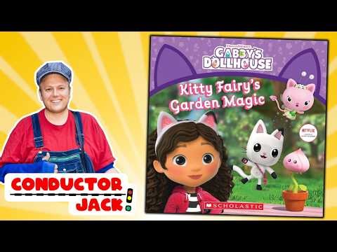 Gabby's Dollhouse Storybook: Kitty Fairy's Garden Magic - Read Aloud Book for Children and Toddlers