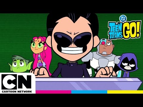 Robin Thinks He's Neo Now? | Teen Titans Go! | Cartoon Network UK