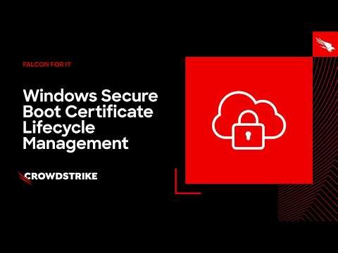 Falcon for IT: Windows Secure Boot Lifecycle Management