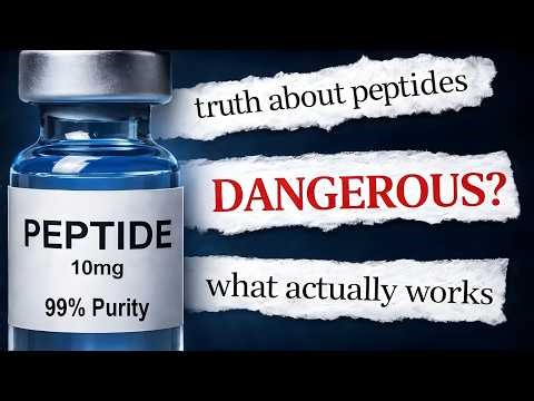 Doctor Explains the Truth About Peptides (What Works & What’s Overhyped)