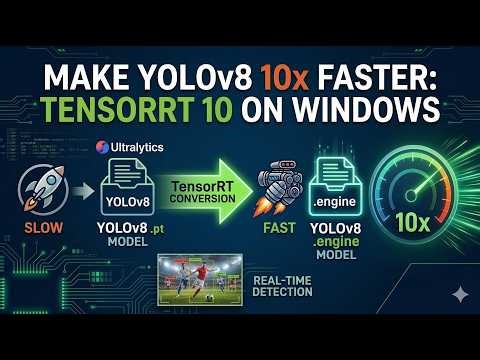 Make YOLOv8 10x Faster with Nvidia TensorRT