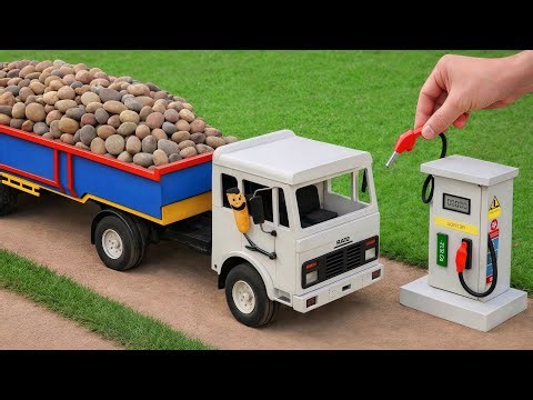 Amazing DIY Mini Truck Science Project | Mini Construction Truck Making | ‪@DIYMachinery‬