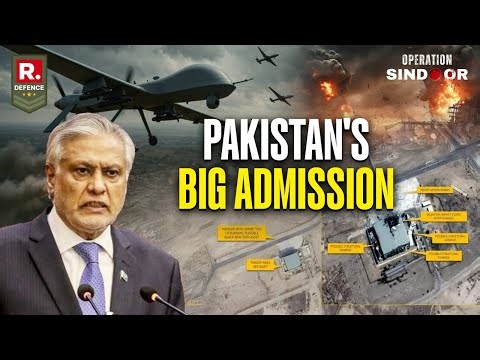 '80 Indian Drones Attacked Pak Airbase', Pakistan Confirms India Destroyed Noor Khan | Ishaq Dar