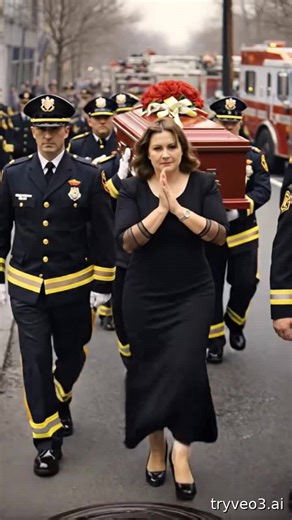 Immediately after my husband’s funeral, his family threw me out of the house without even giving me time to gather my things. I was sitting on the steps, crying, when a message came from my deceased husband’s phone number: “Go to this address. I need to tell you something.” 😲😨 My husband’s funeral is heavy and silent. He dies during a mission. He works as a firefighter for many years, and that day everyone comes — colleagues, friends, relatives, neighbors. It feels like the entire town turns o