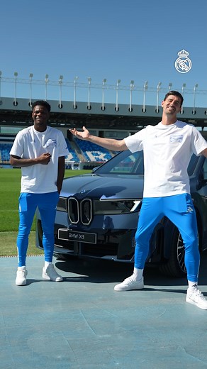 ⚽ NAME THE PLAYER | LETTERS EDITION Thibaut Courtois 🆚 Tchouameni 🚗 BMW España x #RethinkTheGame | Real Madrid C.F.