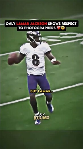 Respect for Lamar Jackson 🥹❤️ #shorts #nfl