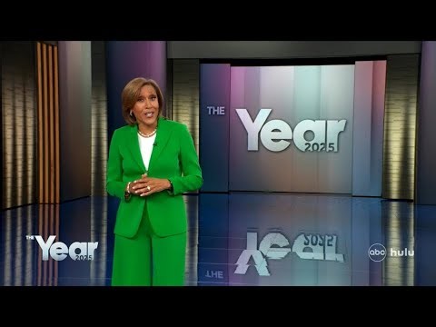 ABC's Robin Roberts looks back at the most memorable moments of 2025