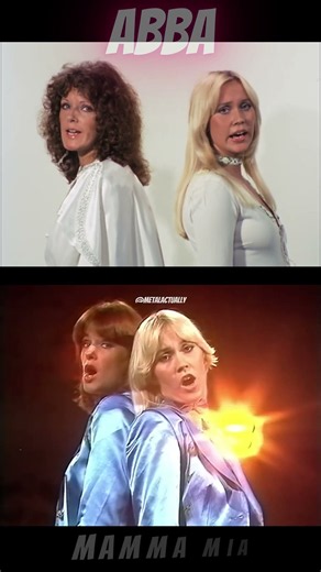 ABBA - Mamma Mia: Epic Split-Screen Performance! 💃