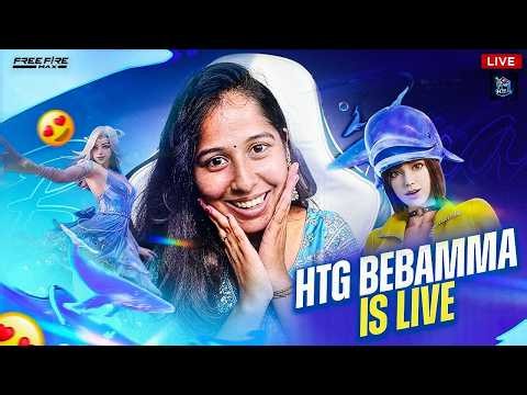 Sniper Queen Is Back - HTG BEBAMMA IS LIVE | FREE FIRE LIVE TELUGU | GIRL GAMER FF