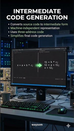 Why Does a Compiler Need Intermediate Code? 🤔 #education #compilerdesign #facts #learning