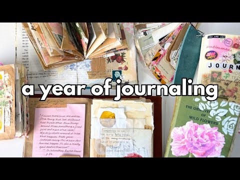 Every junk journal I used in 2025 📖 Flip throughs & page ideas