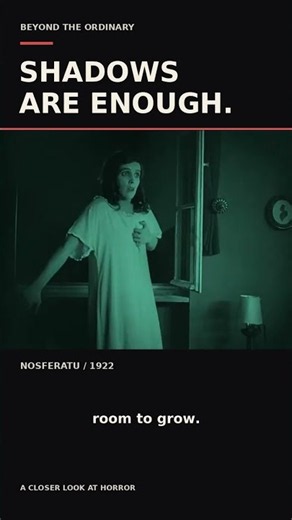 Why This Shadow Is Still Terrifying 😨 | Nosferatu