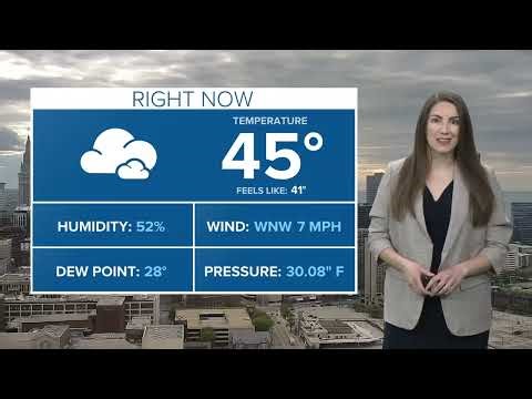 Greater Cleveland Weather Forecast | Frost and freeze tonight, warm temps return Monday and Tuesday