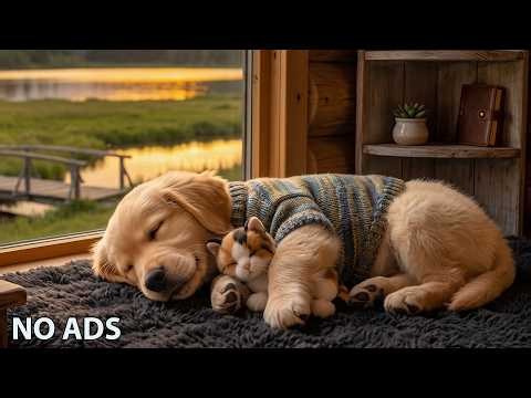 12 Hours Deep Sleep Dog Music🎵 Calming Dog Music - Soothing Piano Harmony for Dogs🎹💕No Ads